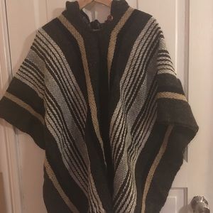 New poncho, bought in Ecuador!
